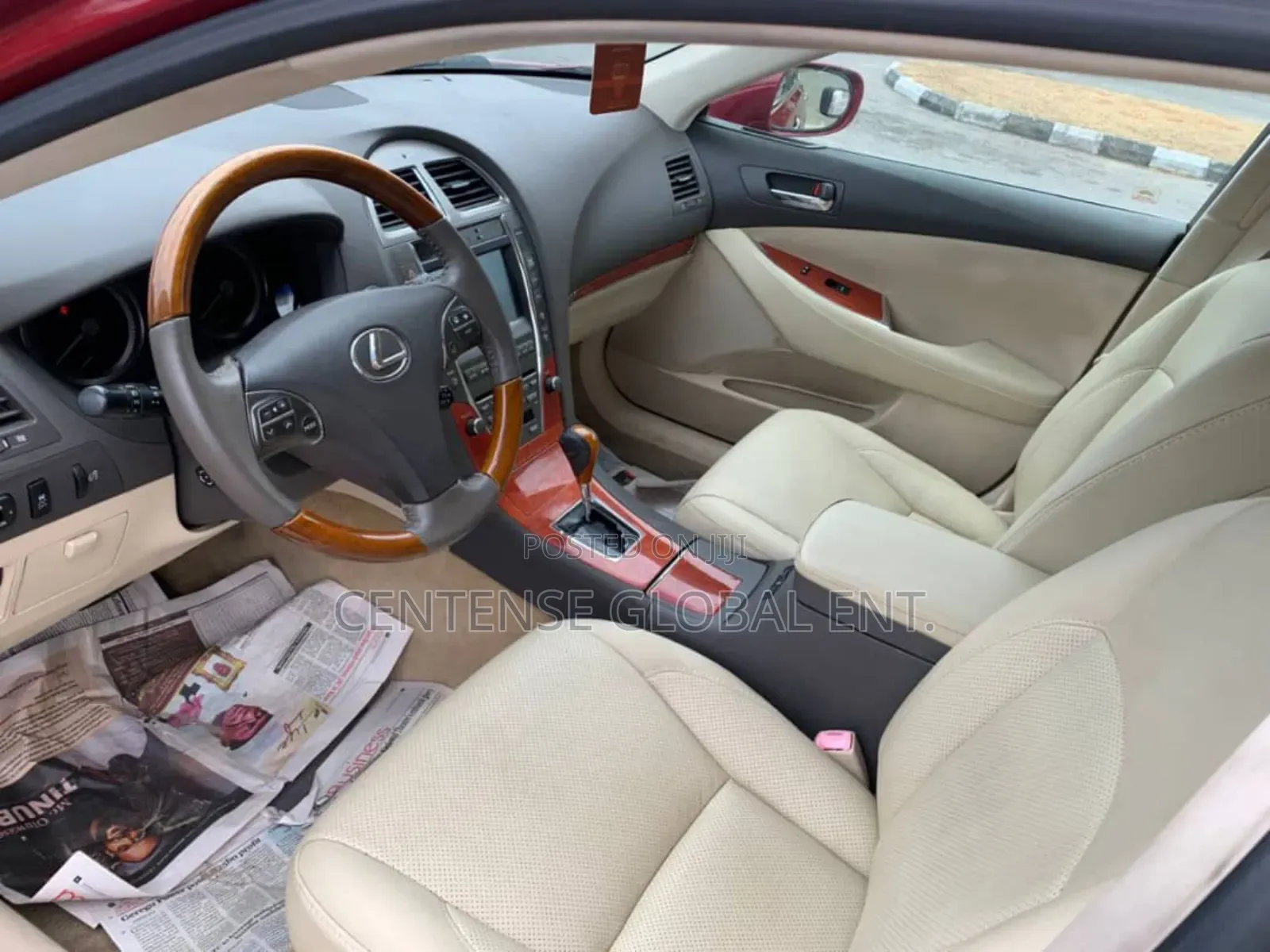 Lexus ES 350 2012 Red