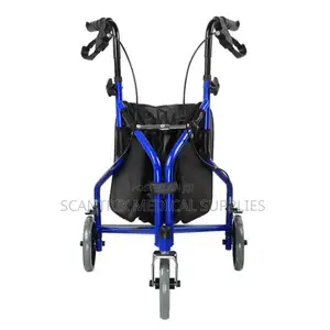 Lightweight 3-Wheeled Rollator for Comfortable Daily Movement