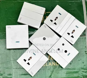 Switches and Sockets White Colour
