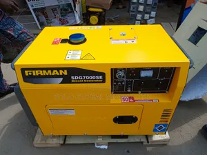 Firman Soundproof Diesel Generator (Sdg7000se) Copper Wire