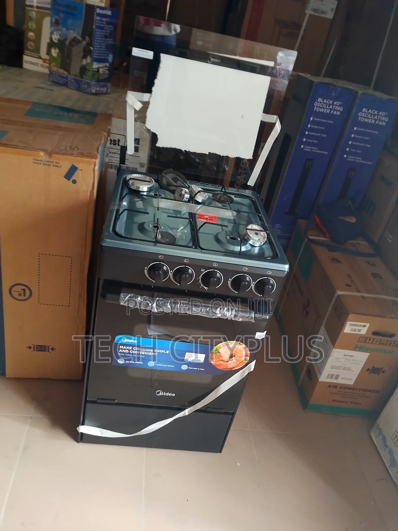 Midea Freestanding Cooker 50x50cm Solid and Reliable