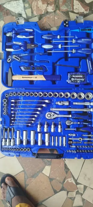 Promat Hand Tool Case Containing a Comprehensive Set of Socket