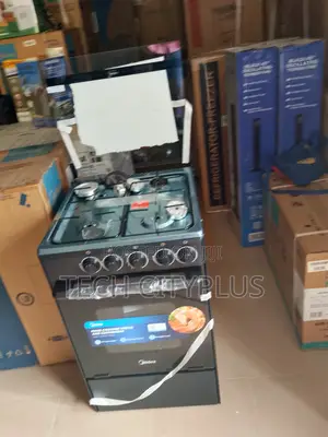 Midea 50 by 50 Cooker Strong Burners and Durable Frame