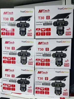 Triple Lens 4g Solar PTZ Camera