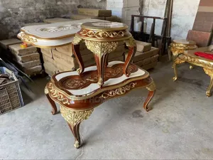 Luxury Imported Center Table and 2side Stools