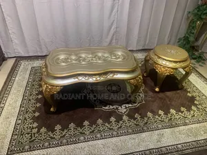 Luxury Imported Center Table and 2side Stools