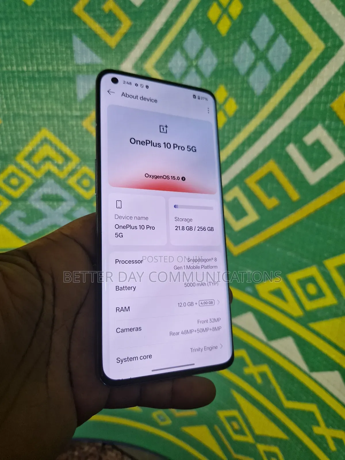 OnePlus 10 Pro 256 GB Green