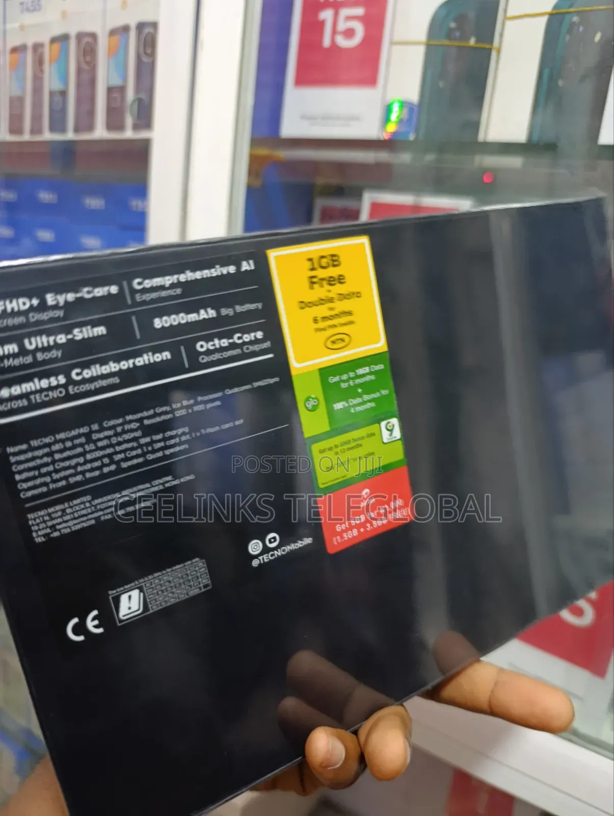 New Tecno MegaPad SE 256 GB Black