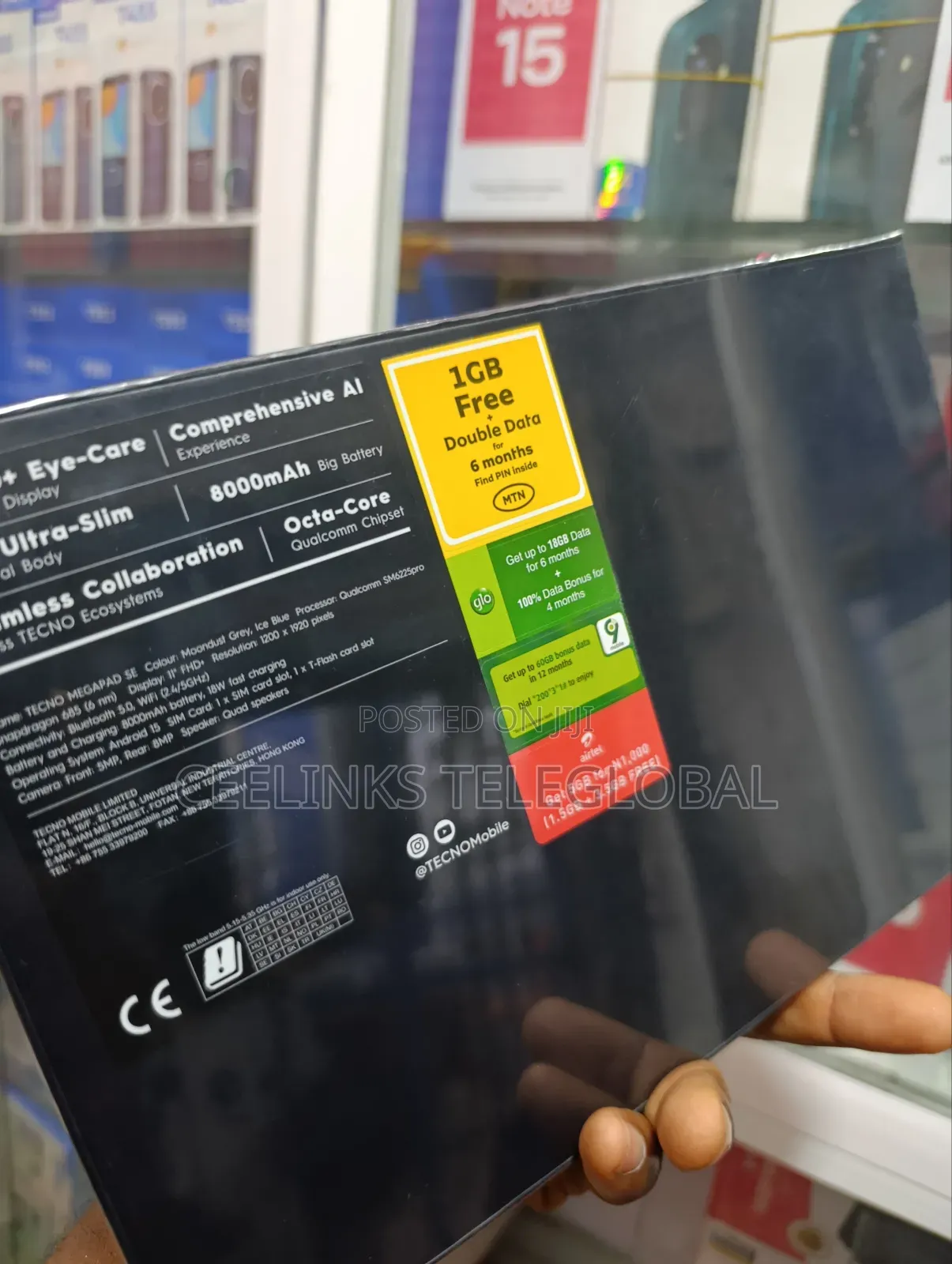New Tecno MegaPad SE 256 GB Gray
