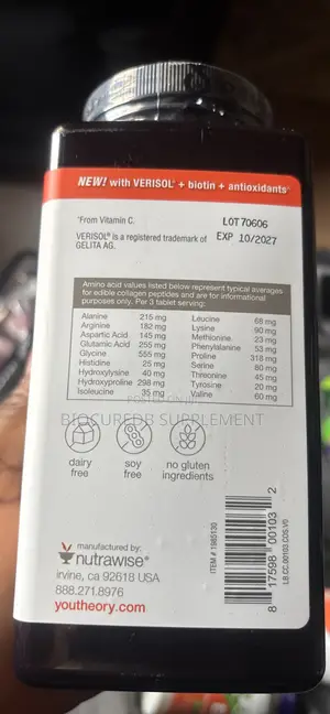 Youtheory Verisol Collagen 345tablet