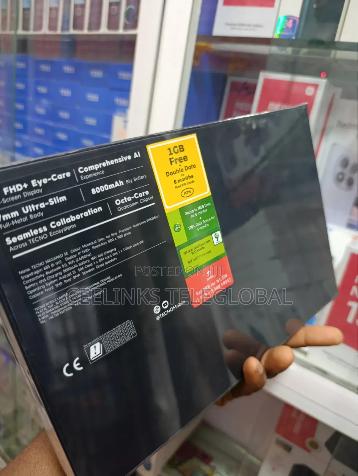New Tecno MegaPad SE 128 GB Silver