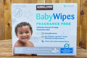Kirkland Baby Wipes Fragrance Free 900 Wipes