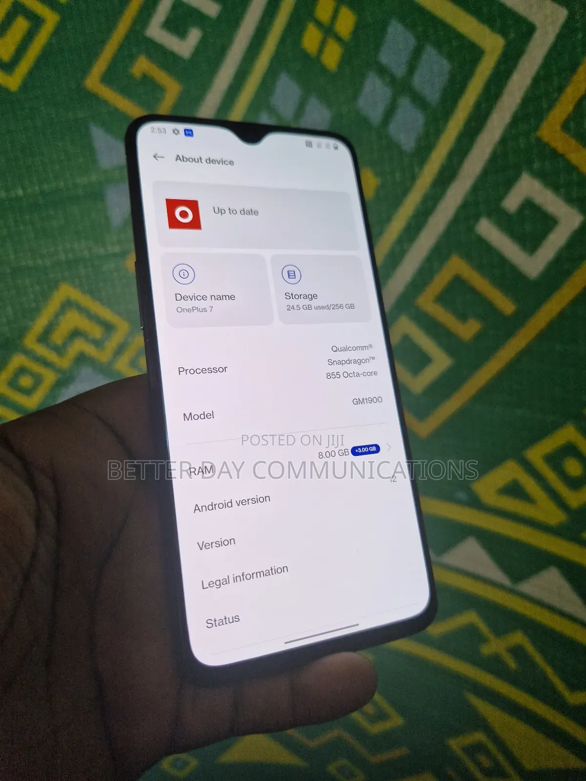 OnePlus 7 256 GB Black