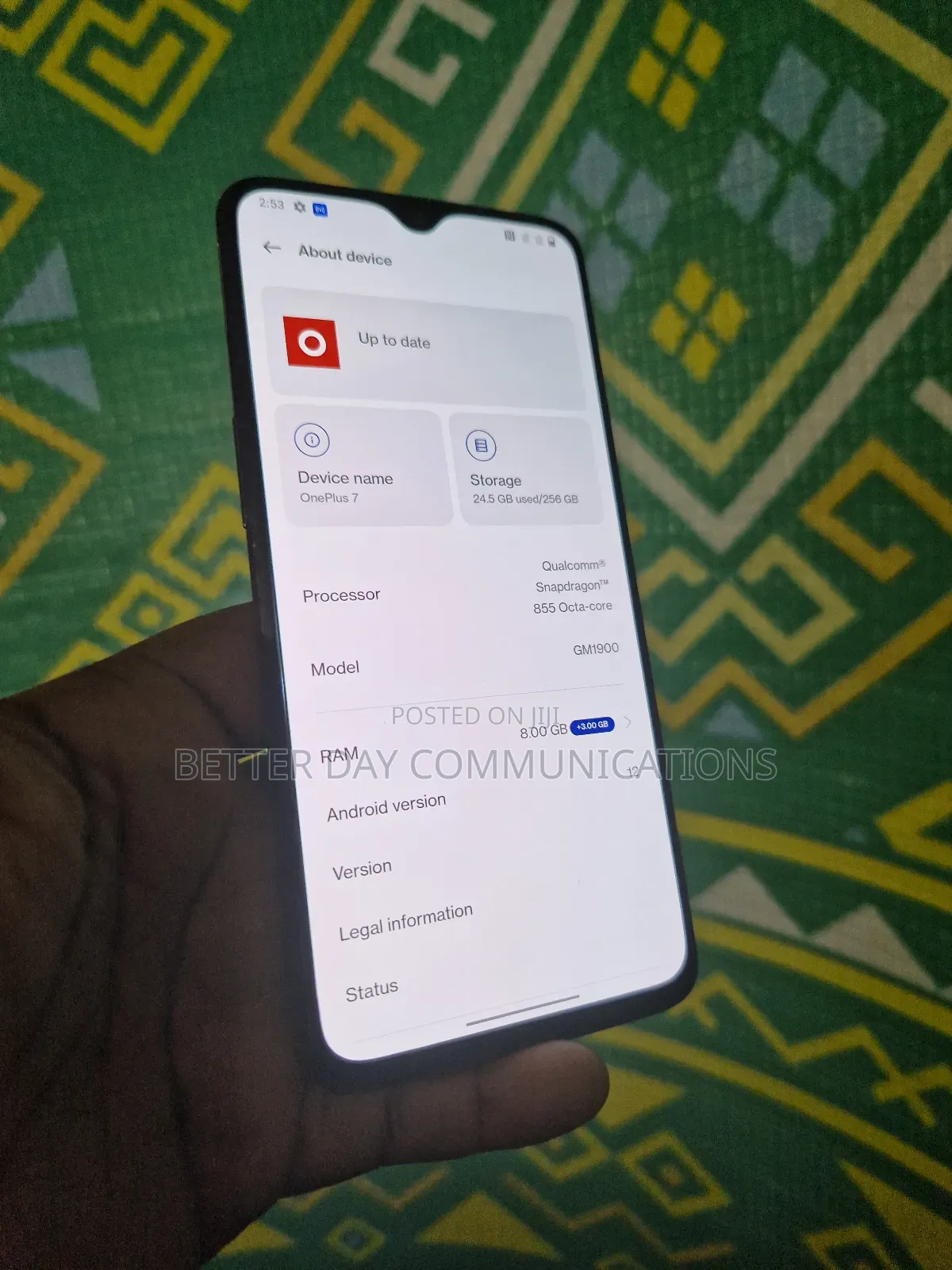 OnePlus 7 256 GB Black