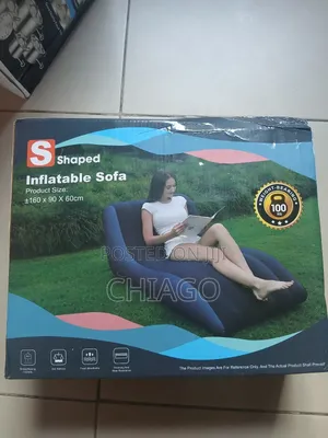 S-Shaped Inflatable Sofa
