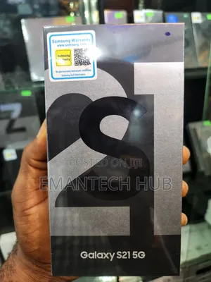 New Samsung Galaxy S21 5G 128 GB Black