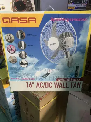 Gasa 16 Inch Ac/Dc Wall Fan