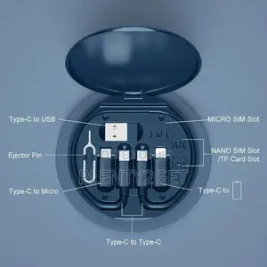 65w Mfi Certified Fast Charging Cable Compatible With iPhoneandroidtab