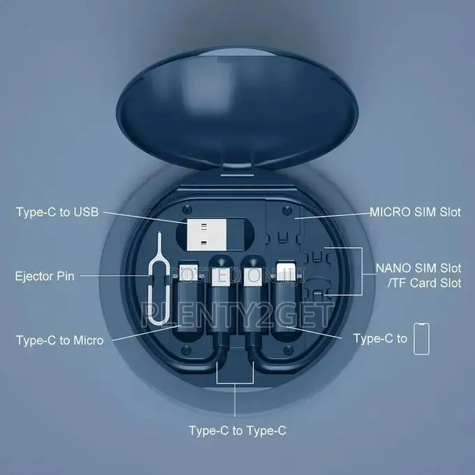 65w Mfi Certified Fast Charging Cable Compatible With iPhoneandroidtab