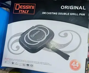Dessini Italy 44cm High Quality Die Cast Double Sided Grill Pan