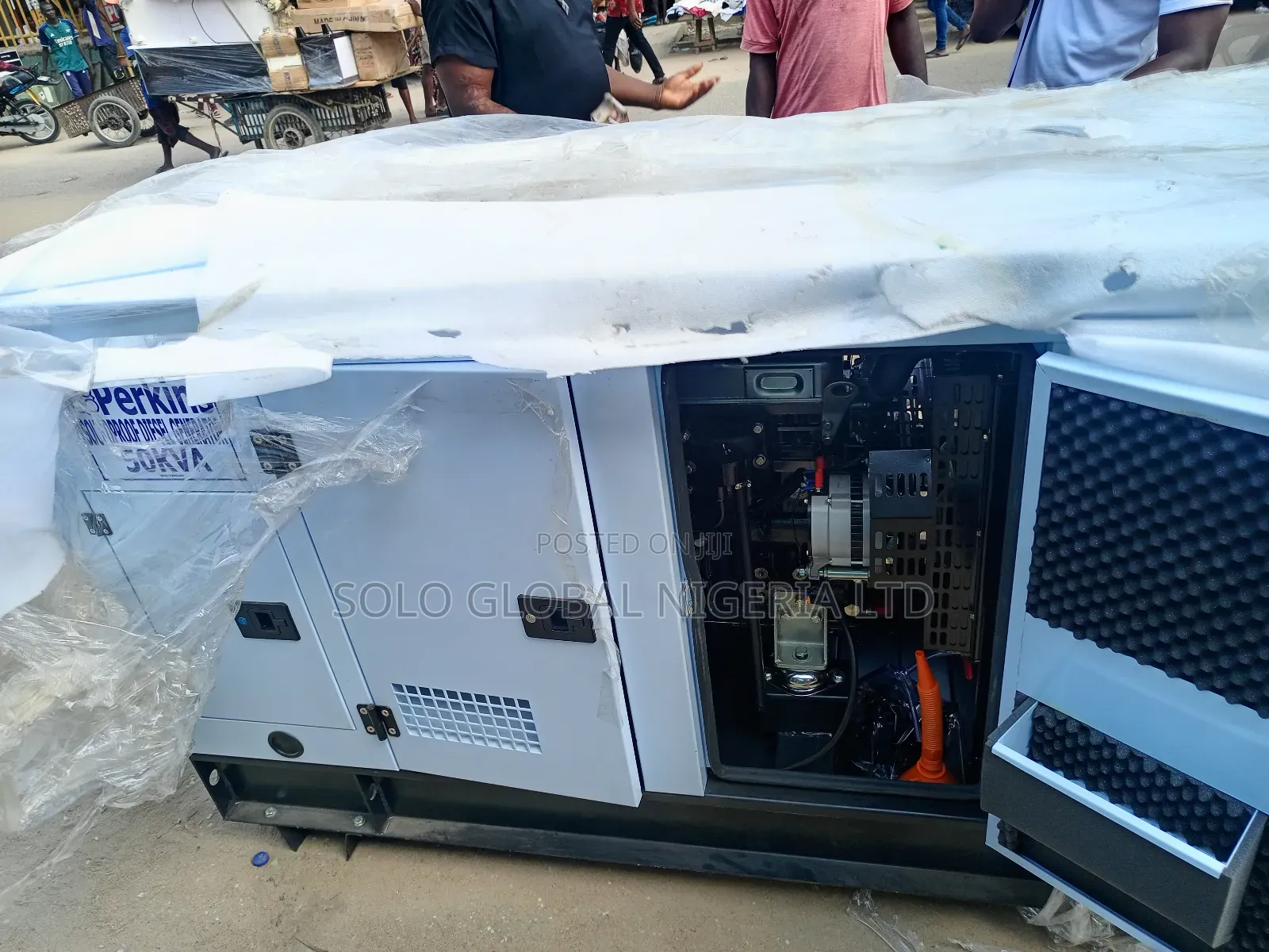Perkins Soundproof Diesel Generator 50kva