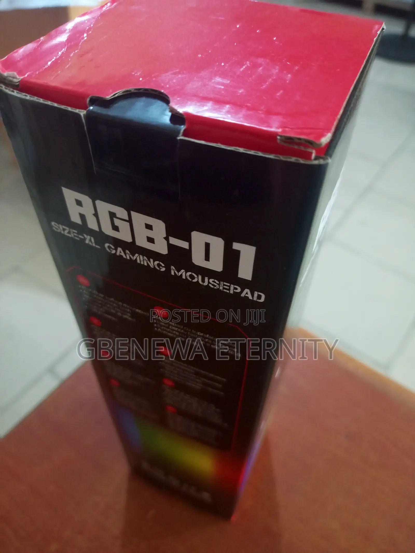 RGB Gaming Mouse Pad, Soft Glowing 14 Led Modes Keyboard Pad