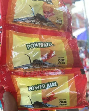 1 Insecticide Spray + 3pcs Rat Poison. (Deadliest Poison)