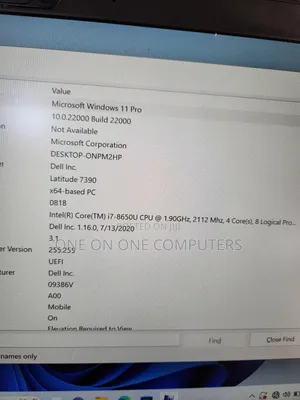 Laptop Dell Latitude 7390 8GB Intel Core i7 SSD 256GB