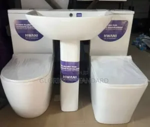 High Quality Set of Wc White Round and Square