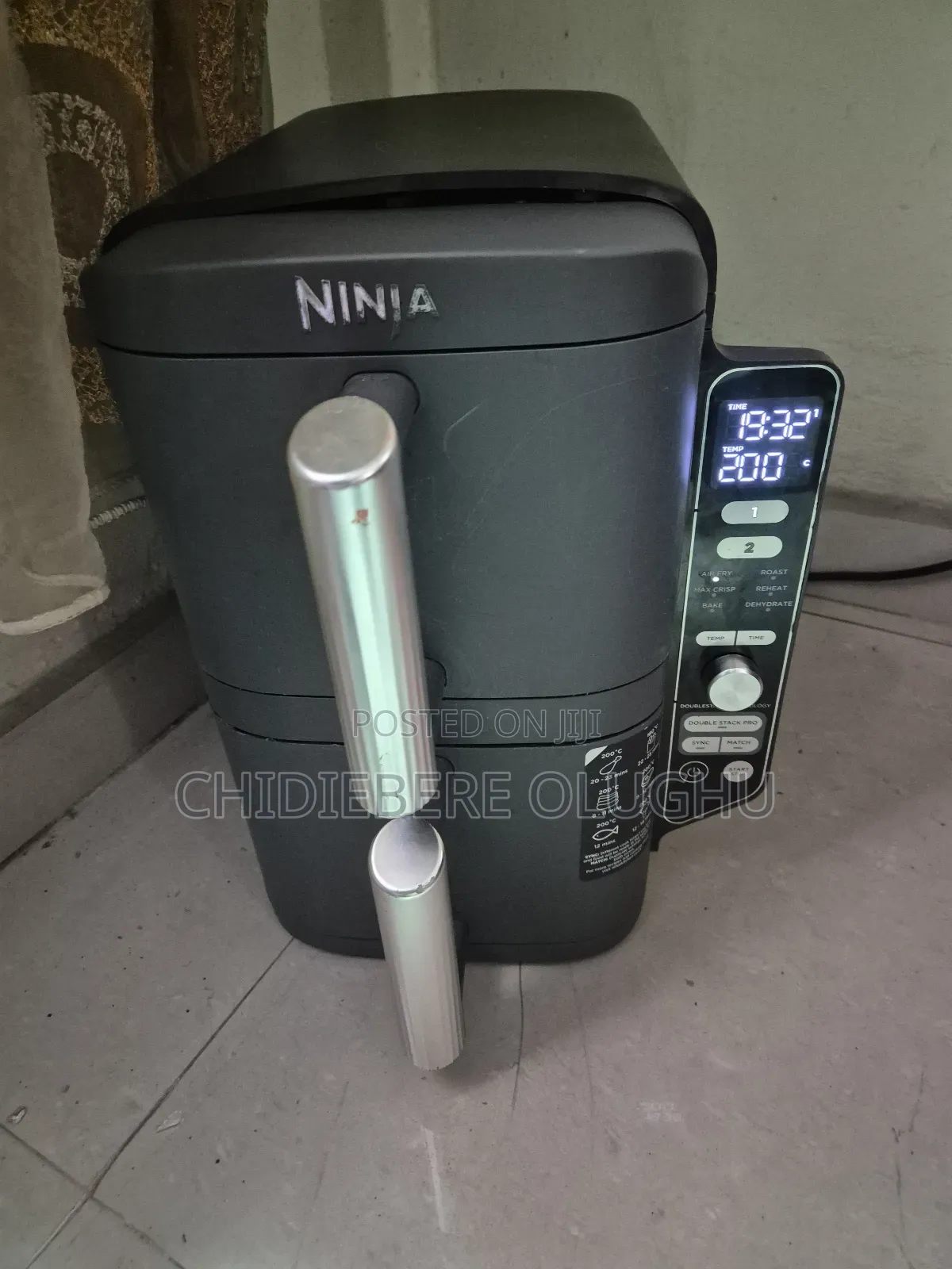Ninja 11liters Dual Stack Xl Air Fryer