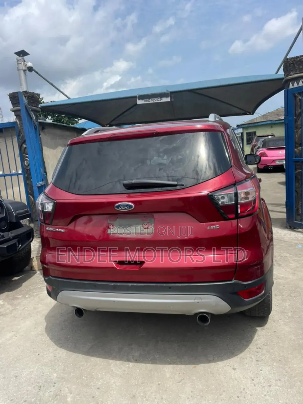 Ford Escape Titanium FWD 2019 Red