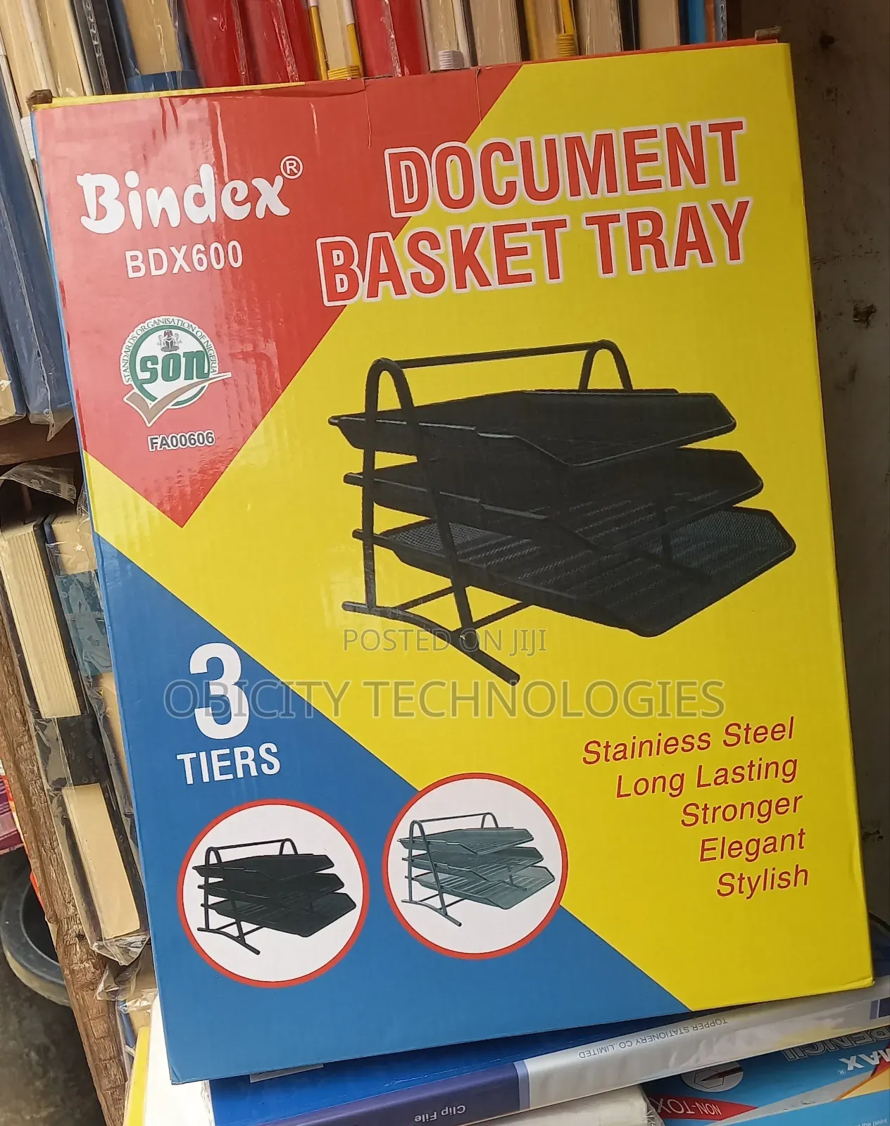 Bindex Document Basket Tray