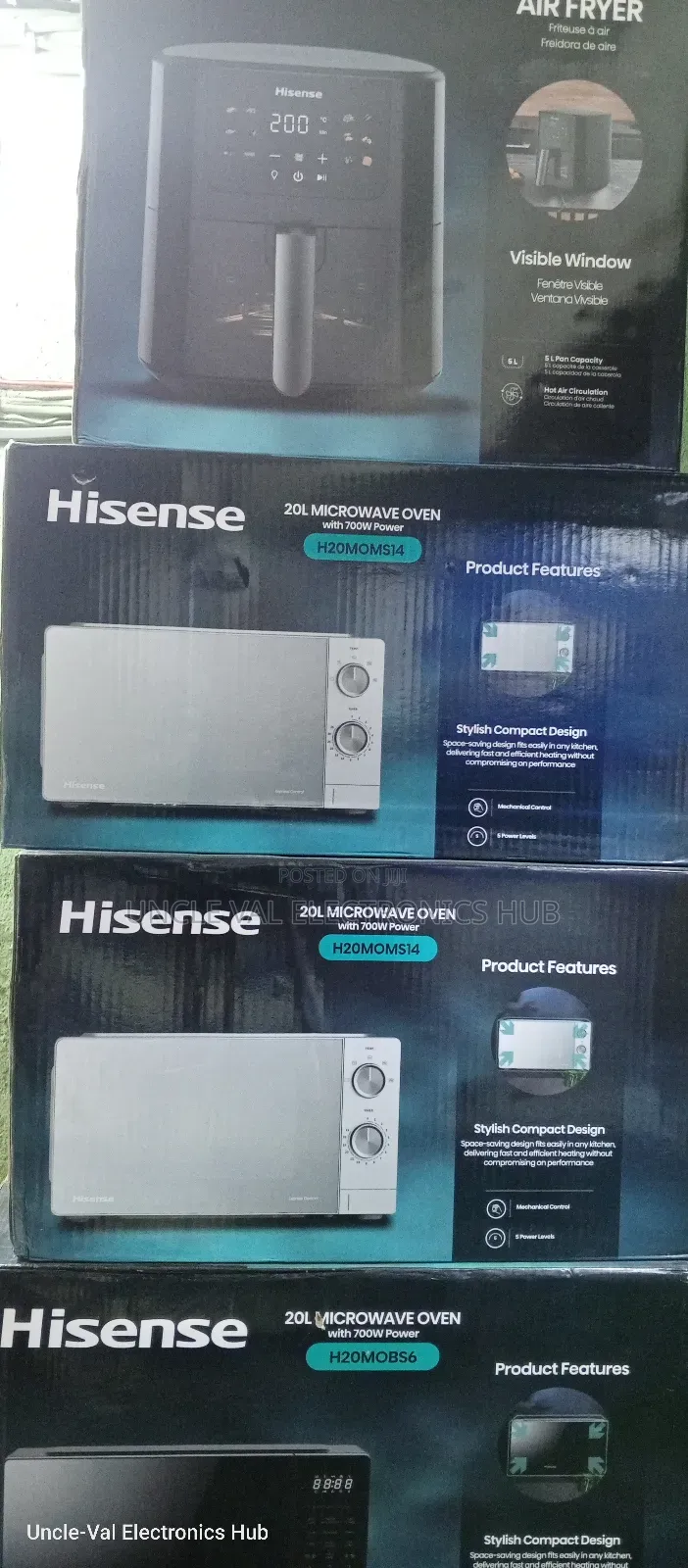 Hisense 20l Microwave (Silver Color)