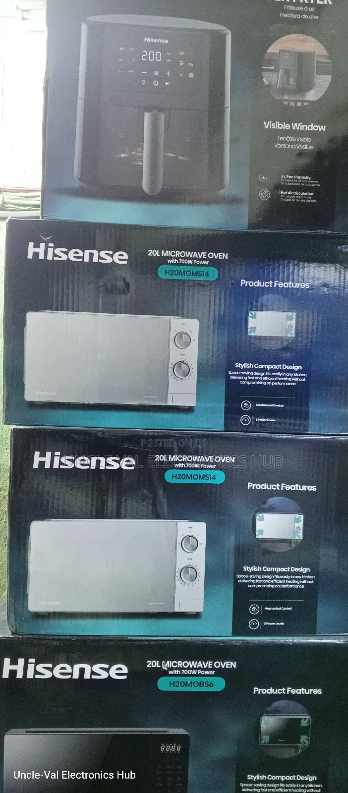 Hisense 20l Microwave (Silver Color)