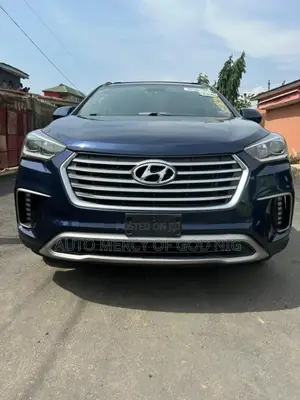 Hyundai Santa Fe SE AWD 2017 Blue