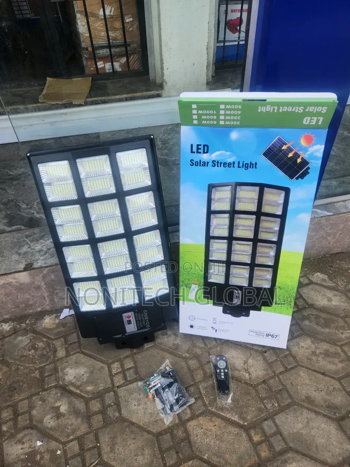 5000watt Plastic Len Solar Street Lights