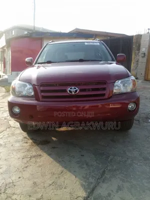 Toyota Highlander 2007 Red