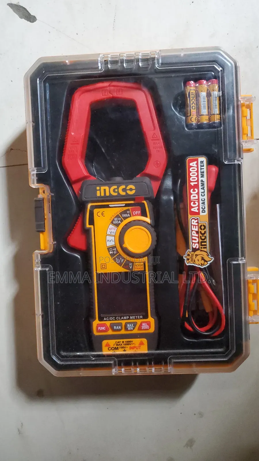 Ac/ Dc Incco Clampmeter