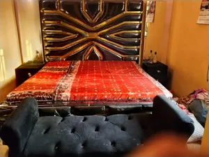 Modern Blue Sofa for Bedroom