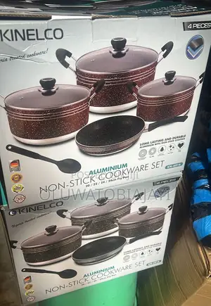 4pcs Non Stick Pot at 60,000 Size:20/22/24/24cm Fry Pan