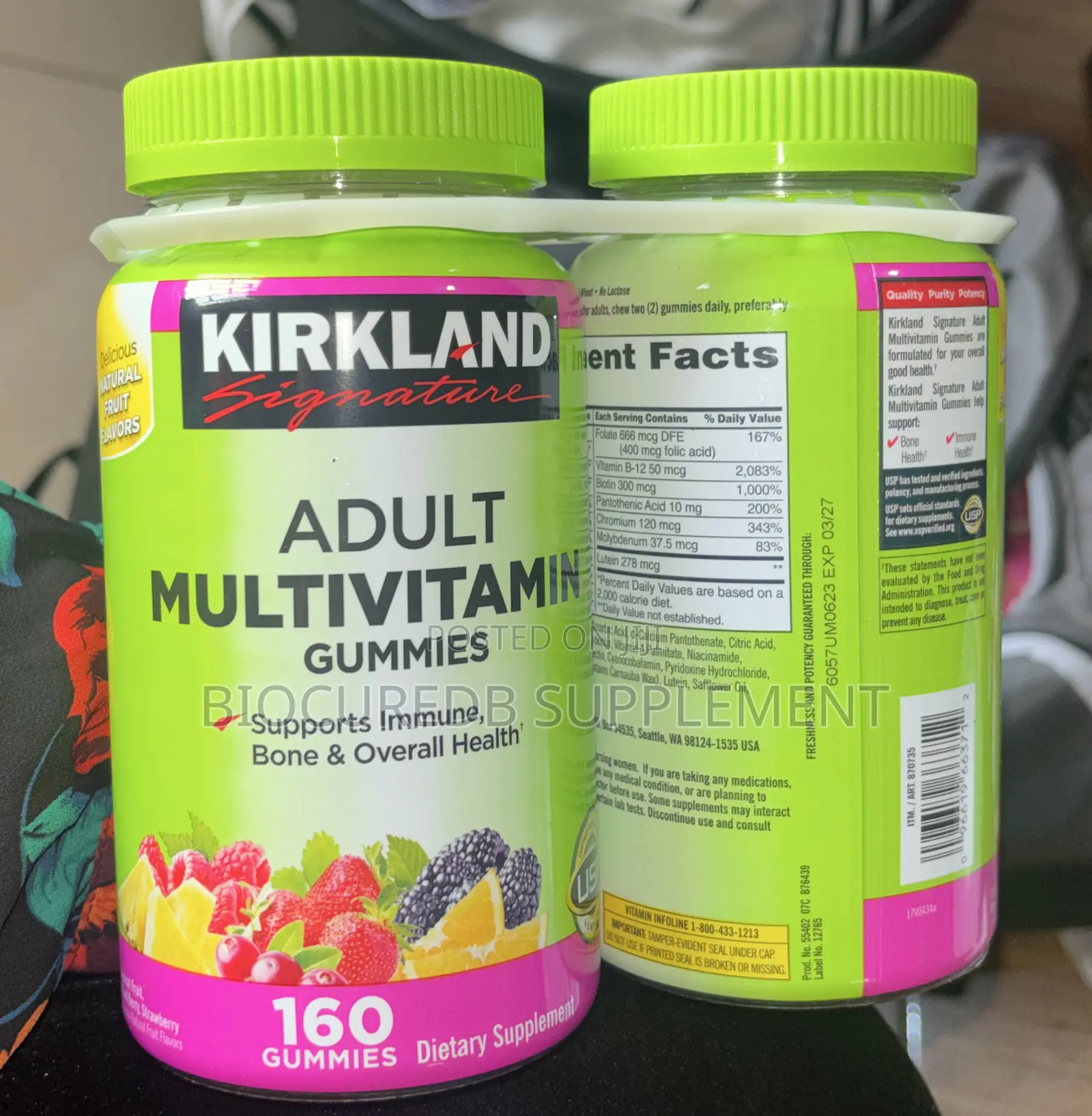 Adult Multivitamin 160 Gummies