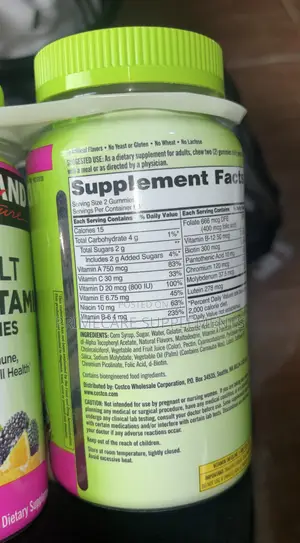 Kirkland Adult Multivitamin 160 Gummies