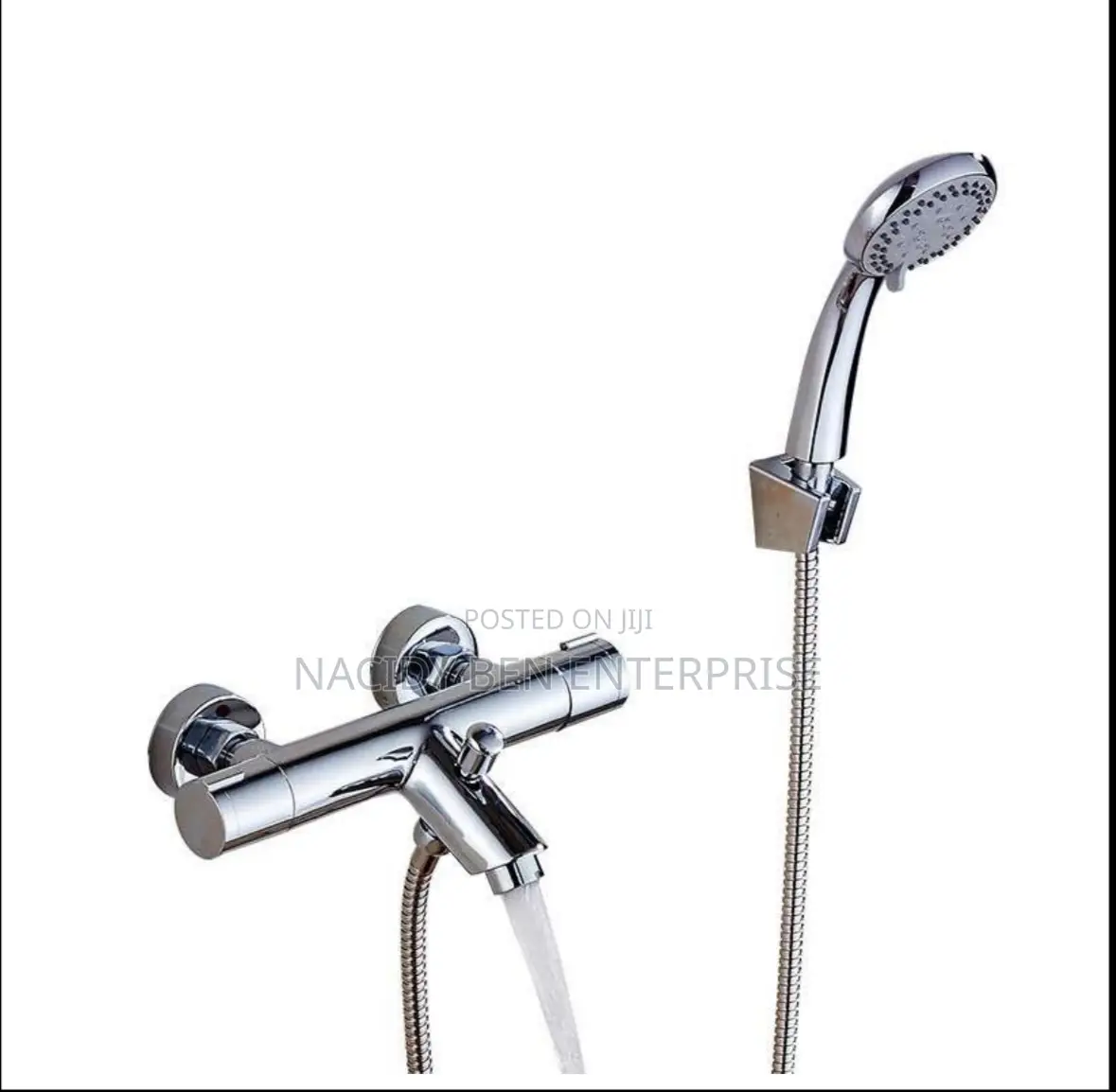 Chrome Thermostatic Bath Shower