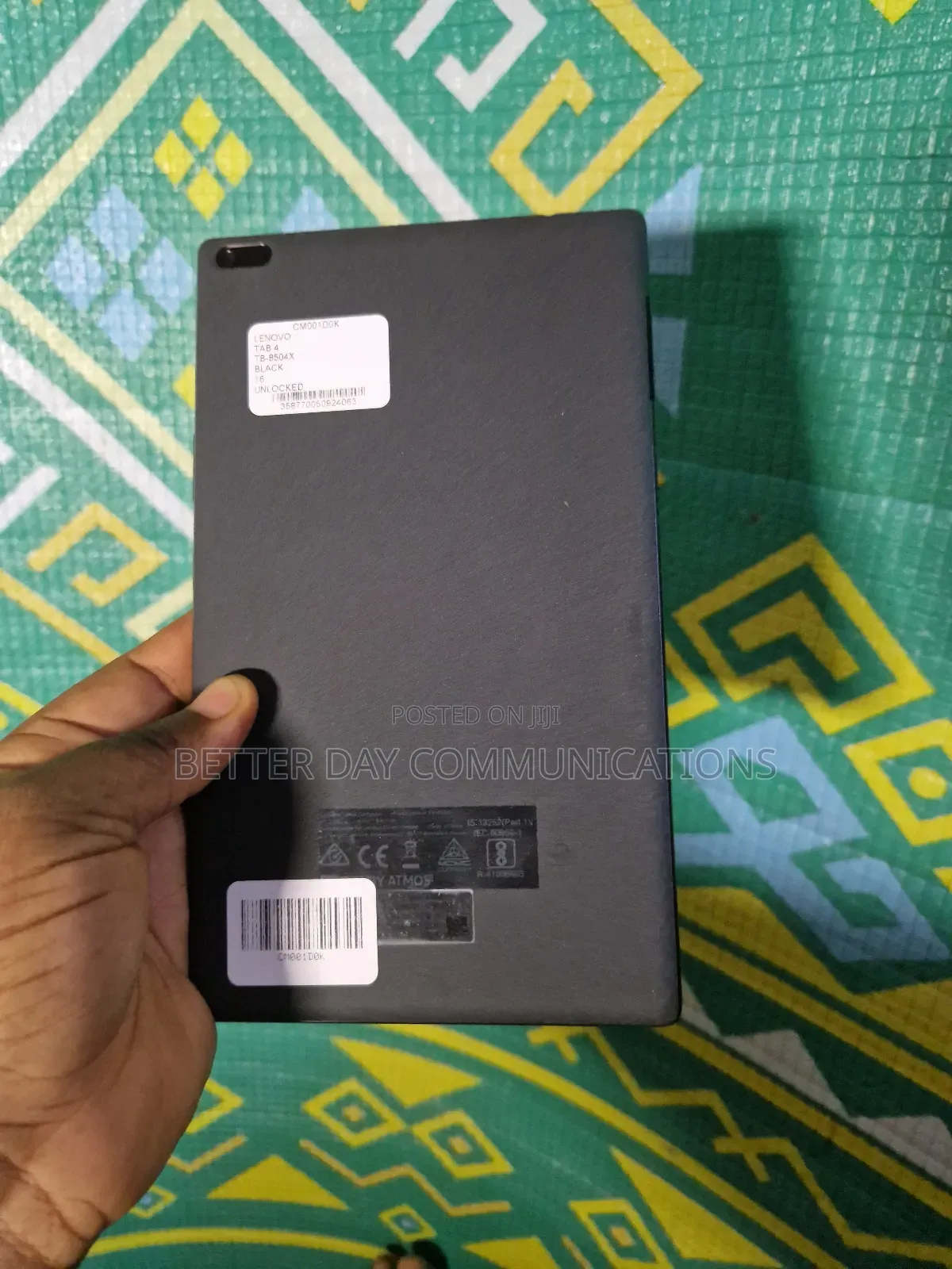 Lenovo Tab 4 8 16 GB Black