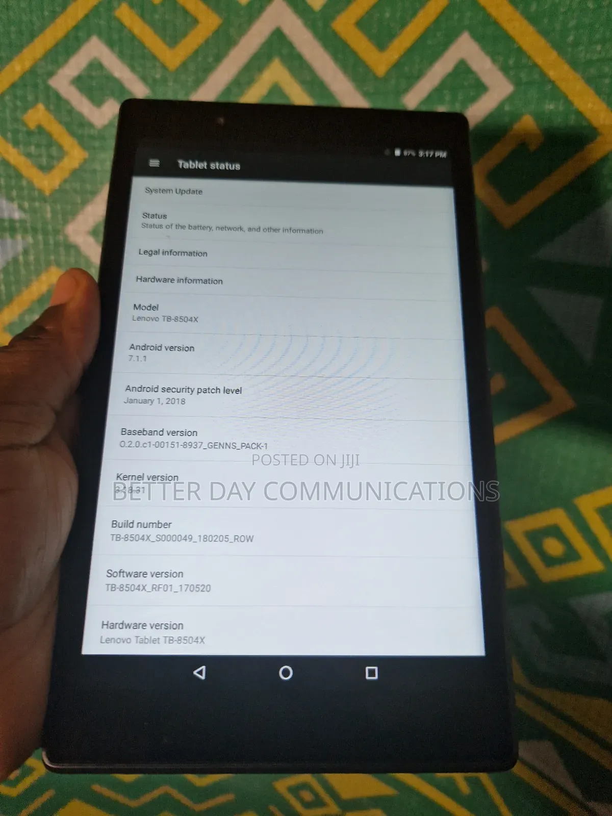 Lenovo Tab 4 8 16 GB Black