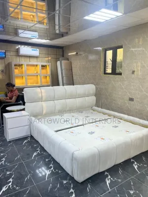 White 6by6 Bubble Bedframe Available Now