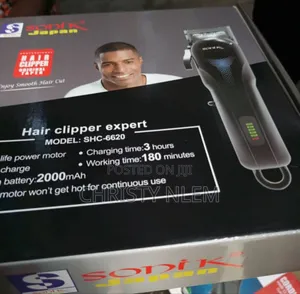Rechargeable Clipper With Percentage Display