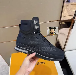 Louis Vuitton Designer Black Boot