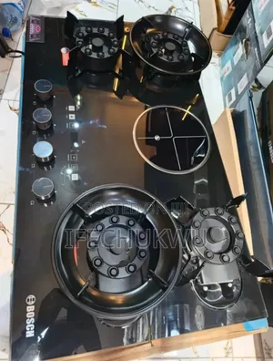 Quality Bosch 90cm Inbuilt Premium Quality Flips Up 4 Gas 1 Ele Hob