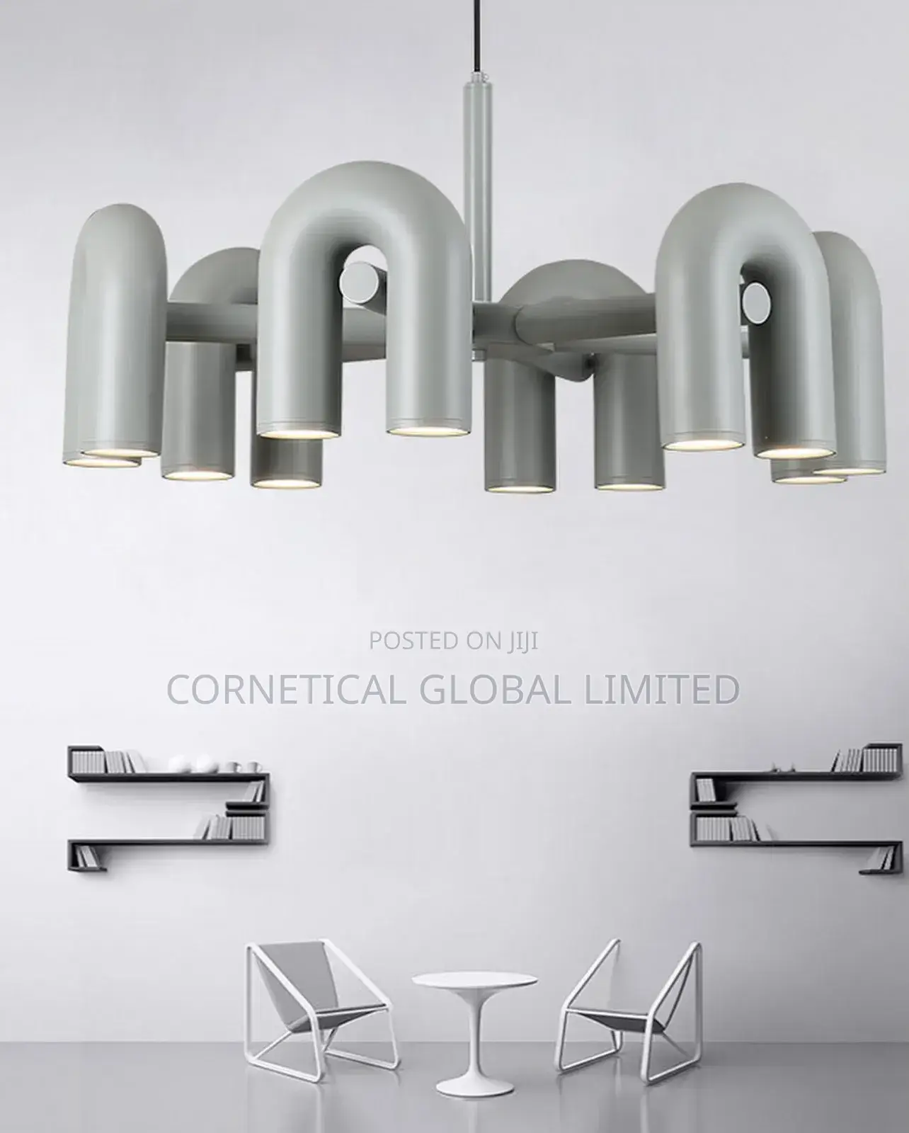 Cirkus U-Shape Modern Led Premium Chandelier